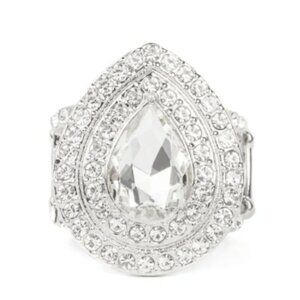 NEW Paparazzi Ring 10 rings for $15 ICY INDULGENCE Silver Tone